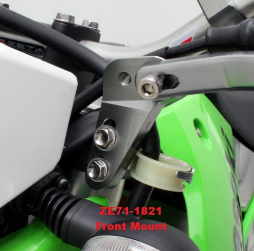 Zeta Pro Armor Hand Guards | Mounted Handlebar Protection | CRF's Only